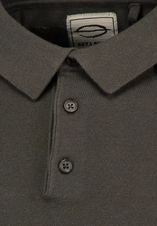 Key Largo Poloshirt 'Siena' Dunkelgrün/Khaki/Dunkelgrau
