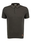 Key Largo Poloshirt 'Siena' Dunkelgrün/Khaki/Dunkelgrau