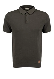 Key Largo Poloshirt 'Siena' Dunkelgrün/Khaki/Dunkelgrau