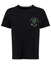 Key Largo T-Shirt MT KLSAN DIEGO Schwarz/Dunkelgrün