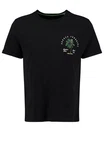 Key Largo T-Shirt MT KLSAN DIEGO Schwarz/Dunkelgrün