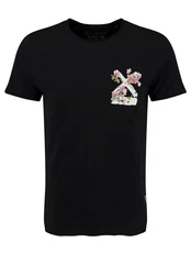 Key Largo T-Shirt MT KLSUMMER SPLASH Schwarz/Rot/Creme/Rosa