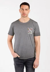 Key Largo T-Shirt MT KLSUMMER SPLASH Dunkelgrau/Hellgrau/Grau