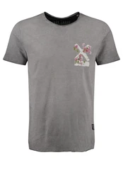 Key Largo T-Shirt MT KLSUMMER SPLASH Dunkelgrau/Hellgrau/Grau