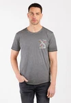 Key Largo T-Shirt MT KLSUMMER SPLASH Dunkelgrau/Hellgrau/Grau