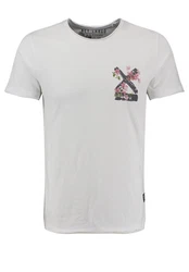 Key Largo T-Shirt MT KLSUMMER SPLASH Grau/Weiß/Hellgrau