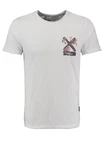 Key Largo T-Shirt MT KLSUMMER SPLASH Grau/Weiß/Hellgrau