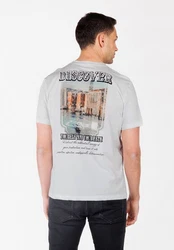 Key Largo T-Shirt MT KLPOSTCARD Grau