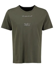 Key Largo T-Shirt MT KLPOSTCARD Dunkelgrün/Grün