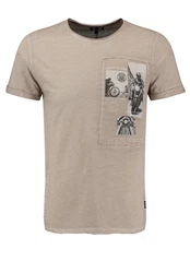 Key Largo T-Shirt MT KLWHEELS Khaki/Braun/Beige/Grau