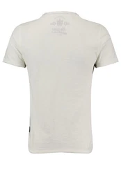 Key Largo T-Shirt MT KLJOURNEY round Grau/Khaki/Beige/Creme/Braun