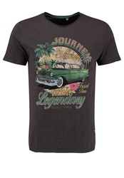 Key Largo T-Shirt MT KLJOURNEY round Dunkelgrün/Grün/Bordeaux/Grau/Fliederfarben