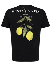 Key Largo T-Shirt MT KLCITRUS TREE Gelb/Grün/Dunkelblau/Schwarz