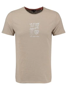 Key Largo T-Shirt MT KLWEST SIDE round Khaki/Braun/Beige Key Largo T-Shirt MT KLWEST SIDE round Khaki/Braun/Beige
