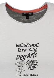 Key Largo T-Shirt MT KLWEST SIDE round Grau/Hellgrau
