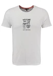 Key Largo T-Shirt MT KLWEST SIDE round Grau/Hellgrau
