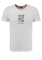 Key Largo T-Shirt MT KLWEST SIDE round Grau/Hellgrau