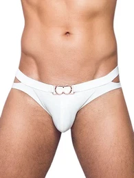 Badehose BLK Label Swim Briefs VB12 Ivory XL