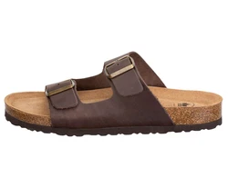Lico Pantolette Alvaro Dunkelbraun/Braun/Beige