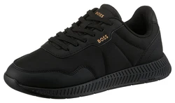 BOSS Titanium Runn Sneaker Schwarz/Braun/Beige/Dunkelblau