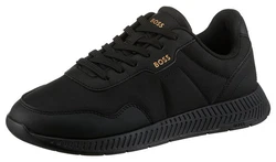 BOSS Titanium Runn Sneaker Schwarz/Braun/Beige/Dunkelblau