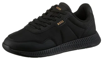 BOSS Titanium Runn Sneaker Schwarz/Braun/Beige/Dunkelblau