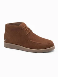 OMBRE Schnürboots Braun/Beige/Dunkelbraun