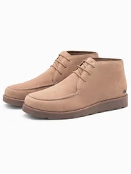 OMBRE Schnürboots Beige/Braun