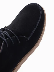 OMBRE Schnürboots Schwarz/Dunkelblau