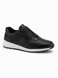OMBRE Sneakers aus Öko-Leder Schwarz