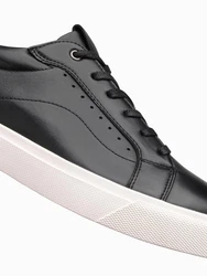 OMBRE ko-Leder Sneaker Schwarz