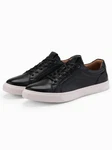 OMBRE ko-Leder Sneaker Schwarz