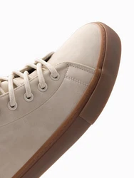 OMBRE Knöchelhohe Herren-Turnschuhe Beige/Braun/Khaki