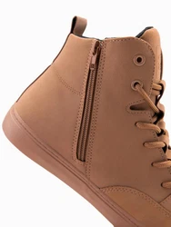 OMBRE Herren-Sneaker Sneakerboots Braun/Beige