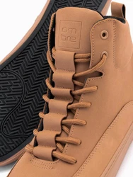 OMBRE Herren-Sneaker Sneakerboots Braun/Beige