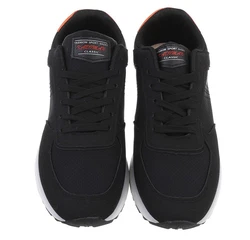 Coolwalk Herren Low-Top Freizeit Sneaker (888288) Schwarz (88828812)