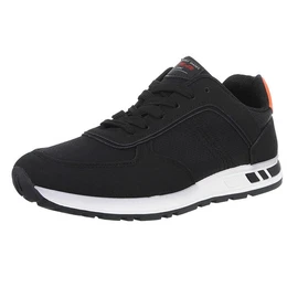Herren Low-Top Freizeit Sneaker (88828812) Flach Sneakers in Schwarz