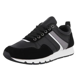 Herren Low-Top Freizeit Sneaker (88828822) Flach Sneakers in Schwarz