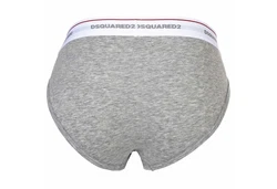 Dsquared2 Slip Herren 3-Pack Brief Rosa/Weiß/Grau/Creme/Mischfarben