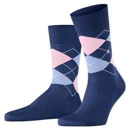 Kurzsocken Herren Socken - Manchester, Rautenmuster, (Packung, 1er Pack)