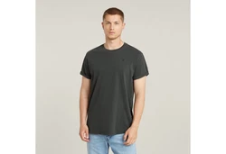 G-STAR T-Shirt 'Lash' Dunkelgrau/Dunkelgrün/Khaki