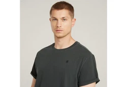 G-STAR T-Shirt 'Lash' Dunkelgrau/Dunkelgrün/Khaki