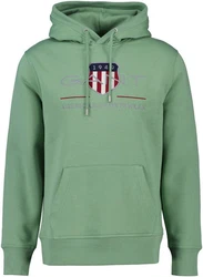 Gant Hoodie REG ARCHIVE SHIELD HOODIE Grün/Dunkelgrün/Hellgrün/Türkis