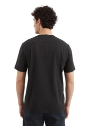 Marc O'Polo V-Shirt Schwarz/Dunkelgrau/Khaki
