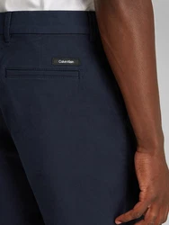 Calvin Klein Herren Hosen 'MODERN TWILL SLIM CHINO' Dunkelblau/Blau