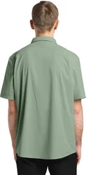 Jack Wolfskin Funktionshemd VANDRA S/S SHIRT Grün/Hellgrün/Dunkelgrün