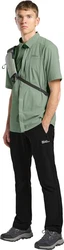 Jack Wolfskin Funktionshemd VANDRA S/S SHIRT Grün/Hellgrün/Dunkelgrün