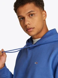 Tommy Jeans Sweatshirt TJM REG S FLAG HOODIE Blau/Hellblau