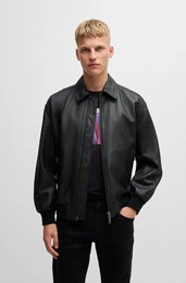 Lederjacke Joloco in Blousonform