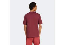 adidas Originals T-Shirt Trefoil Essentials Dunkelrot/Bordeaux/Rot